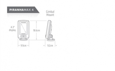Humminbird PiranhaMAX 4 DI