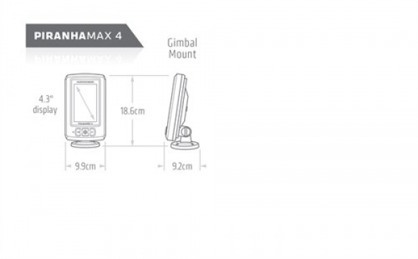 Humminbird PiranhaMAX 4 DI