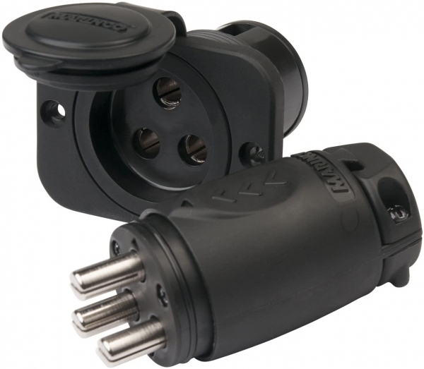 Minn Kota Stecker und Steckdose für 12-24-36-48 Volt / 70A