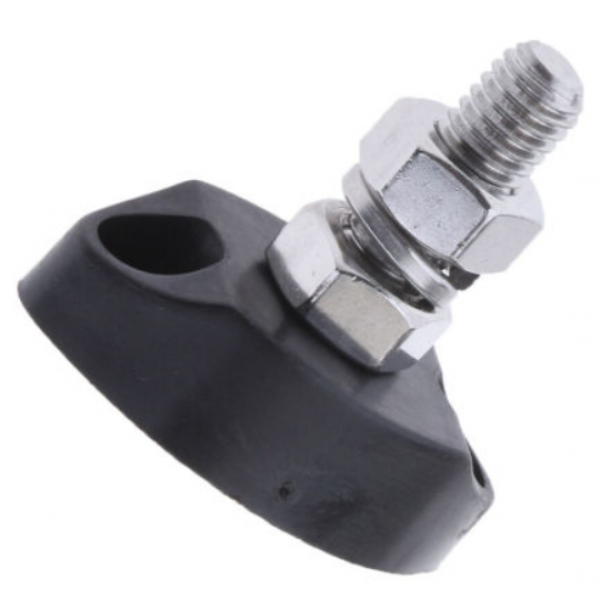 Stromverteiler / Isolierter Anschluß 10mm schwarz